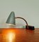 Articulated Wall Light in Brass and Green Lacquered Metal, 1950s 10