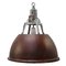 Lampade a sospensione vintage industriali in ferro, Immagine 1