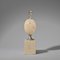 Travertine Table Lamp from Maison Barbier, 1970s 1