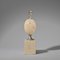 Travertine Table Lamp from Maison Barbier, 1970s, Image 1