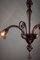 Lampe à Suspension Art Déco en Verre de Murano 9