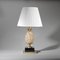 Travertine Table Lamp from Maison Barbier, 1970s 1