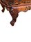 Victorian Bench in Hand Carved Mahogany, 1900, Image 5