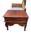 Victorian Bench in Hand Carved Mahogany, 1900 4