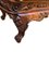 Victorian Bench in Hand Carved Mahogany, 1900, Image 8