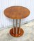 Modern Art Deco Pedestal Table in Wood, 1940s 9