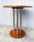 Modern Art Deco Pedestal Table in Wood, 1940s 7