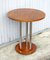Modern Art Deco Pedestal Table in Wood, 1940s 10