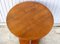 Modern Art Deco Pedestal Table in Wood, 1940s, Image 8