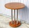 Modern Art Deco Pedestal Table in Wood, 1940s 1