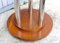 Modern Art Deco Pedestal Table in Wood, 1940s, Image 6