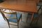 Sedie da pranzo con rivestimento in ciniglia e filo metallico, Danimarca, set di 4, Immagine 11