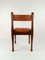 Italian Dining Chairs in Walnut and Cognac Leather by Silvio Coppola for Bernini, 1970s, Set of 4 14