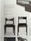 Italienische Esszimmerstühle aus Nussholz & Cognac Leder von Silvio Coppola für Bernini, 1970er, 4er Set 20