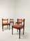 Italian Dining Chairs in Walnut and Cognac Leather by Silvio Coppola for Bernini, 1970s, Set of 4, Image 22