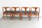 Vintage Teak Chairs by Johannes Andersen for Uldum Møbelfabrik, 1960s, Set of 4 2