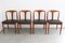 Vintage Teak Chairs by Johannes Andersen for Uldum Møbelfabrik, 1960s, Set of 4 1