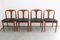 Vintage Teak Stühle von Johannes Andersen für Uldum Møbelfabrik, 1960er, 4er Set 1
