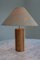 Mid-Century Spruce Table Lamp by Bestform Woodworkers, 1970s 2