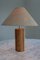 Mid-Century Tischlampe aus Fichtenholz von Bestform Woodworkers, 1970er 2
