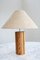 Mid-Century Tischlampe aus Fichtenholz von Bestform Woodworkers, 1970er 1