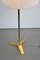 Lámpara de pie austriaca de latón de Rupert Nikoll, años 50, Imagen 4
