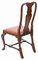 Queen Anne Revival Burr Walnut Dining Chairs, 1910s, Set of 6, Image 7