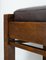 Arts & Crafts Oak and Leather Mission Stool by Liberty, Circa 1900 8