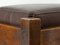 Arts & Crafts Oak and Leather Mission Stool by Liberty, Circa 1900 6