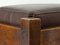 Arts & Crafts Oak and Leather Mission Stool by Liberty, Circa 1900, Image 6