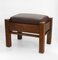 Arts & Crafts Oak and Leather Mission Stool by Liberty, Circa 1900, Image 11