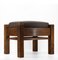 Arts & Crafts Oak and Leather Mission Stool by Liberty, Circa 1900 1