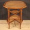 Spanish Side Table in Bamboo Wood, 1960s, Image 3