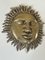 Vintage Bronze Sun Decor, 1970s, Image 1