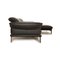 Leather Corner Sofa in Black from Willi Schillig 5