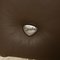 Sofá esquinero E200 de cuero en caqui marrón oscuro de Stressless, Imagen 6