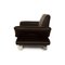 Leather Two Seater Sofa in Dark Brown from Koinor Rossini 8