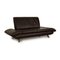 Leather Two Seater Sofa in Dark Brown from Koinor Rossini 3