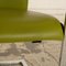 D2 Leather Chairs in Green Yellow from Hülsta 3