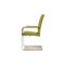 D2 Leather Chairs in Green Yellow from Hülsta 10