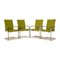 D2 Leather Chairs in Green Yellow from Hülsta, Image 1