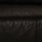Sofá de dos plazas 2300 de cuero negro de Rolf Benz, Imagen 3