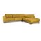 Sample Ring Fabric Corner Sofa in Yellow Green Sofa from Rolf Benz 1