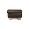 Blues Leather Stool in Brown Mocha from Ewald Schillig 5