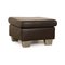 Blues Leather Stool in Brown Mocha from Ewald Schillig 1