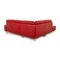 Red Corner Sofa in Leather from Willi Schillig 8