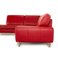 Red Corner Sofa in Leather from Willi Schillig 7