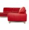 Red Corner Sofa in Leather from Willi Schillig, Image 7