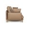 Back Leather Two Seater Grey Taupe Sofa from Poltrona Frau 7