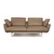 Back Leather Two Seater Grey Taupe Sofa from Poltrona Frau 1